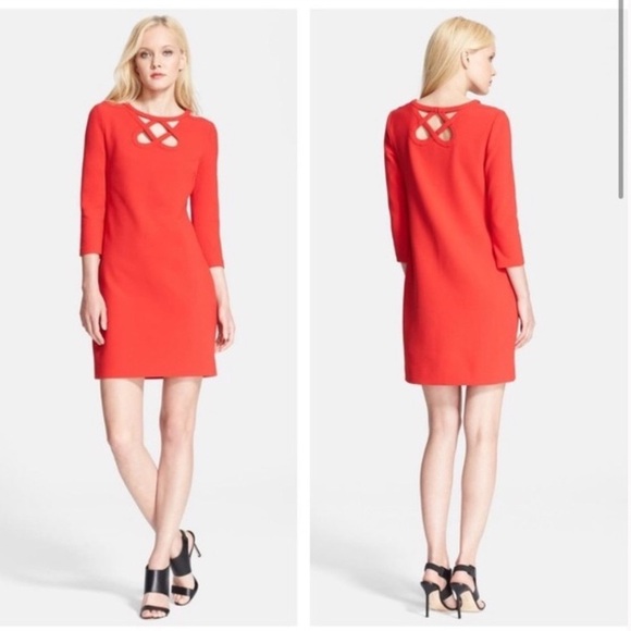 Diane von furstenburg Carmen dress in poppy. - Picture 4 of 16